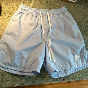 Nike nylon shorts- pale blue men’s extra small